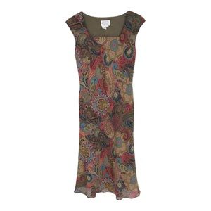David Warren bohemian dress